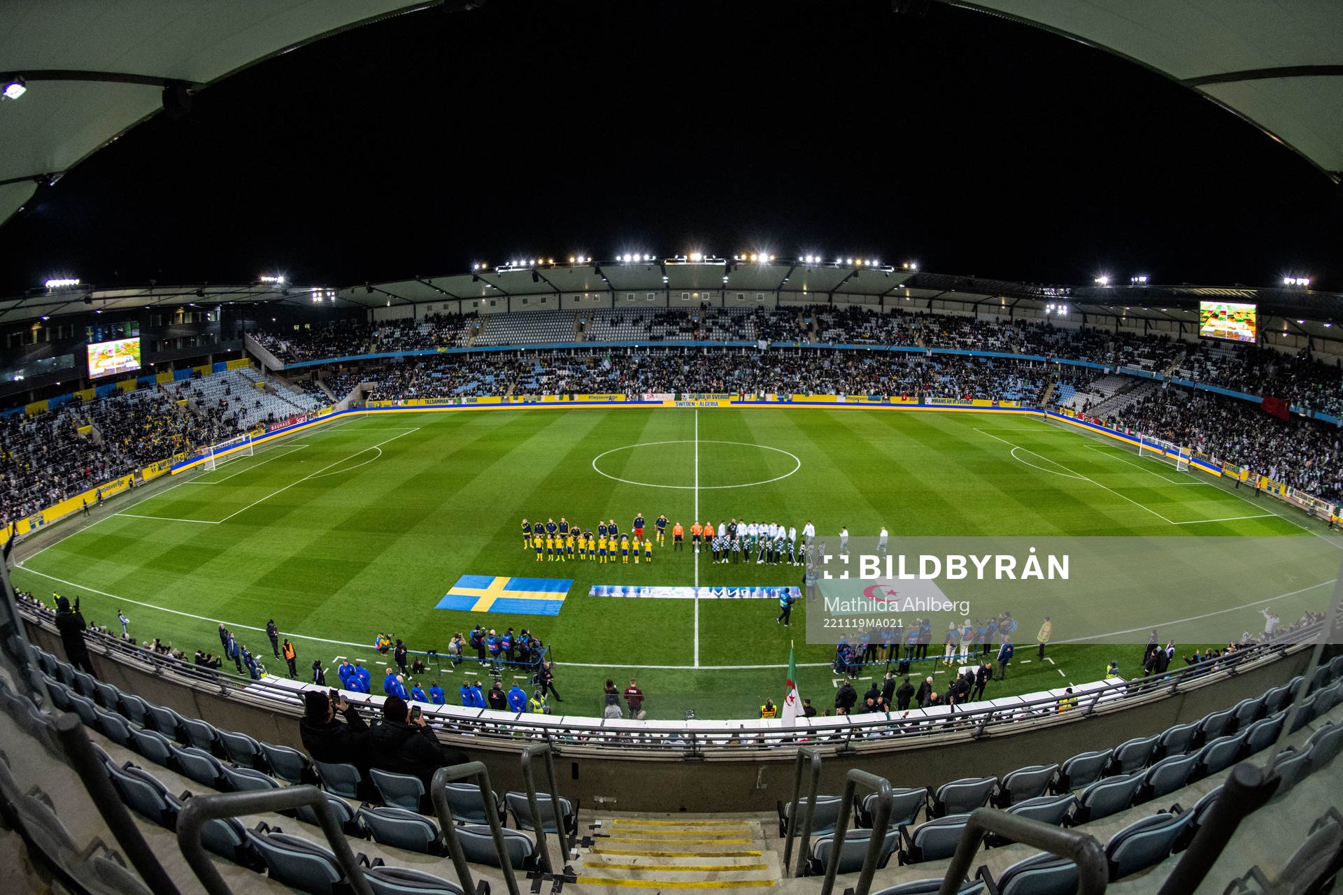 General view of Eleda Stadion