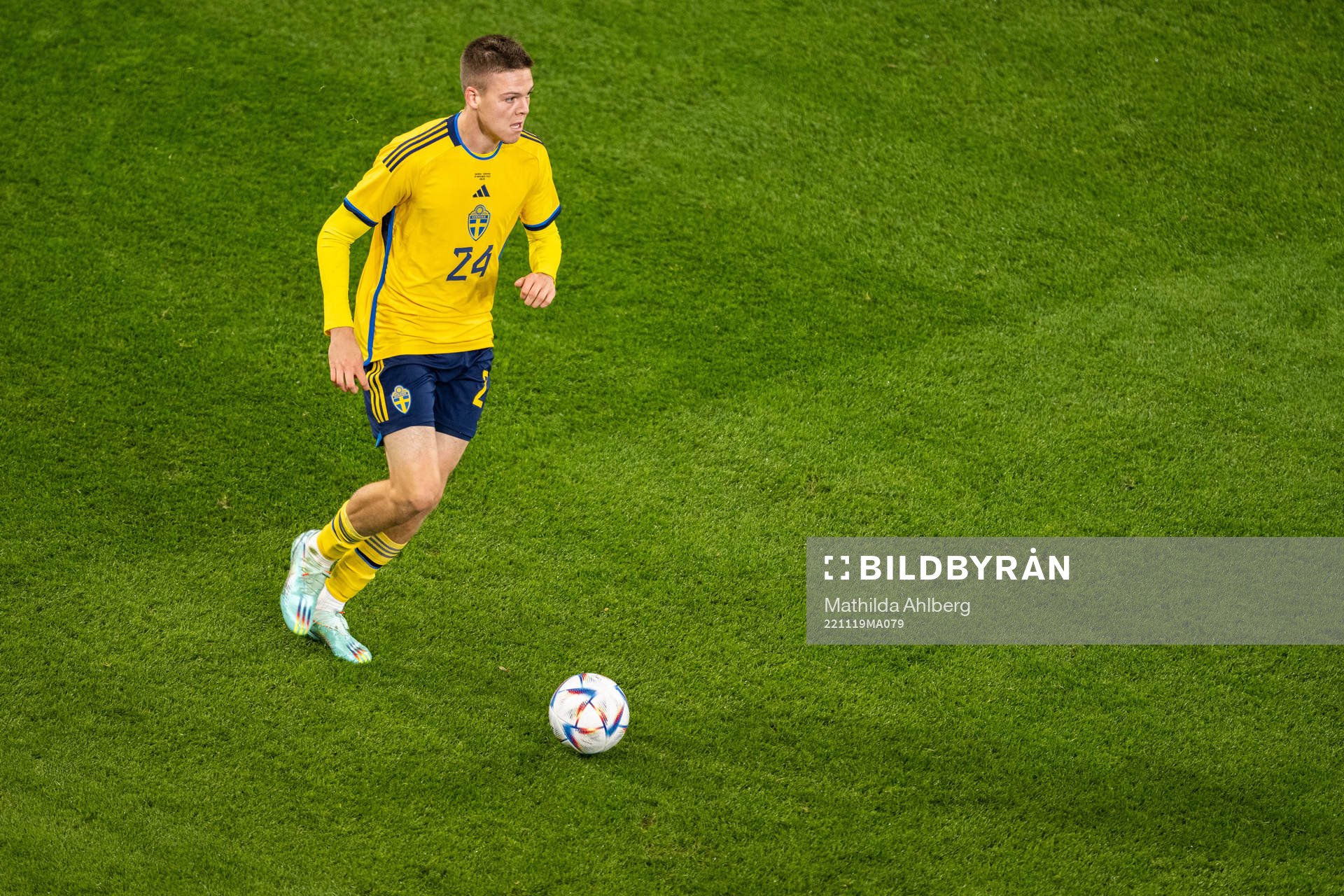 Emil Holm of Sweden