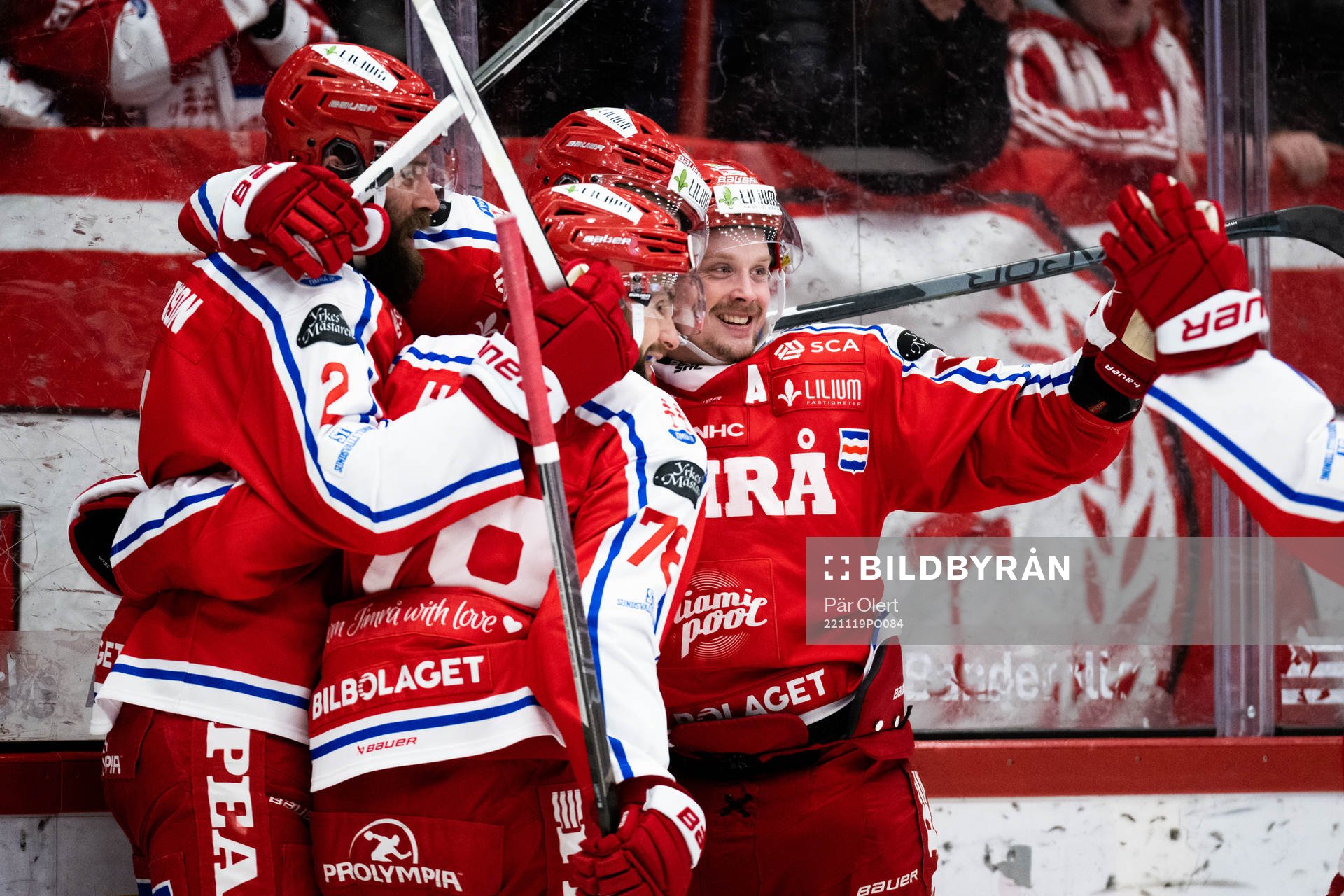 Timrås Jonathan Dahlén Robin Hanzl Per Svensson och Emil