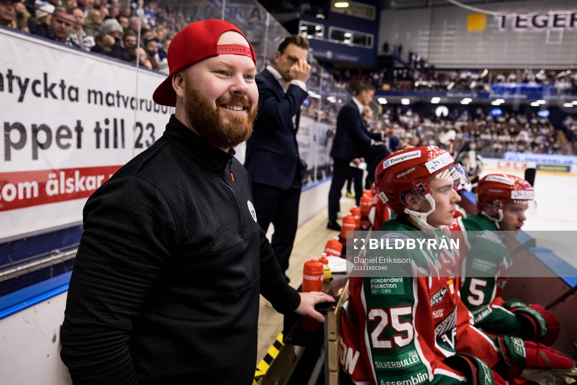 Frölundas materialförvaltare Anders Fagerström