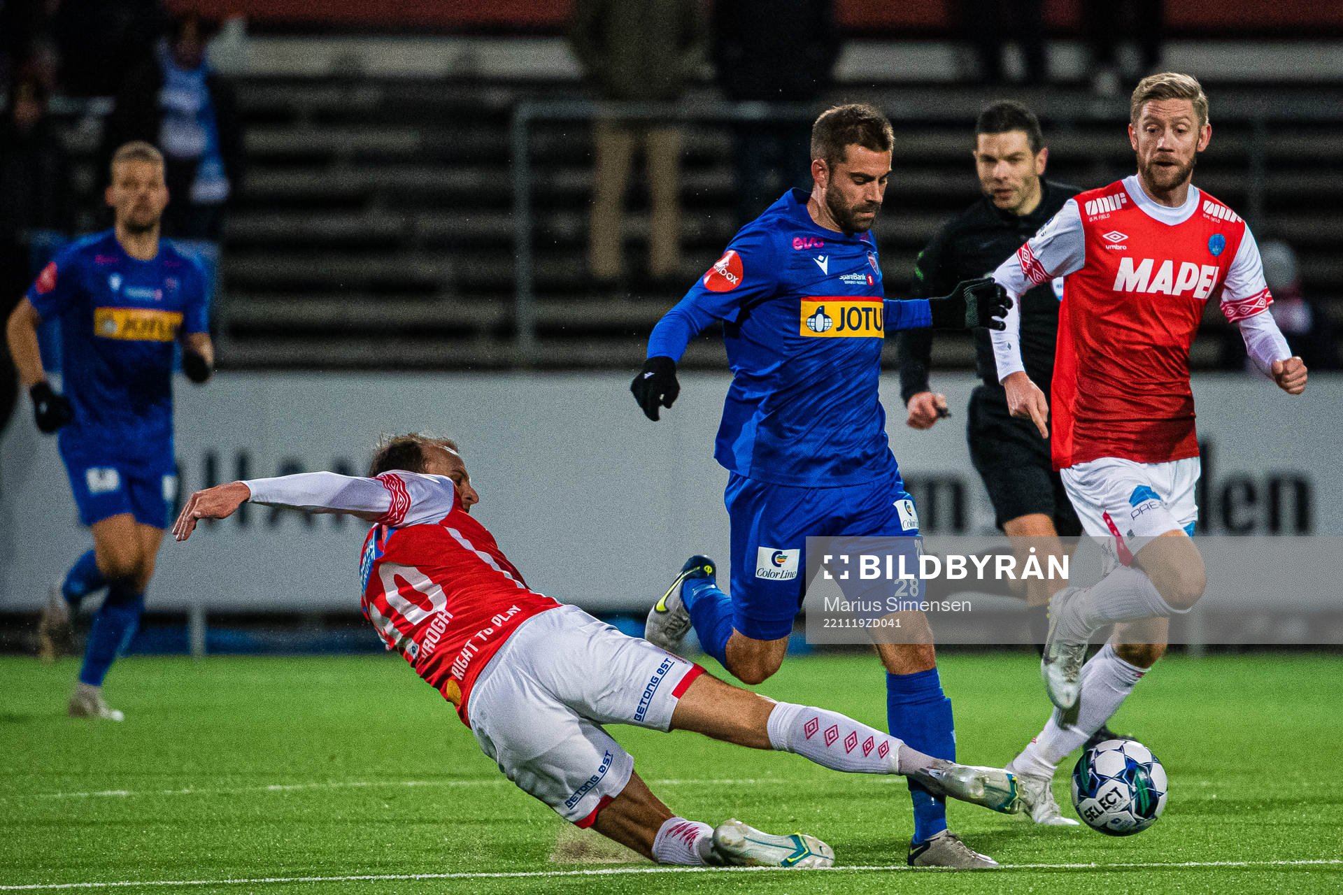 Lars Christian Krogh Gerson of Kongsvinger and Ruben