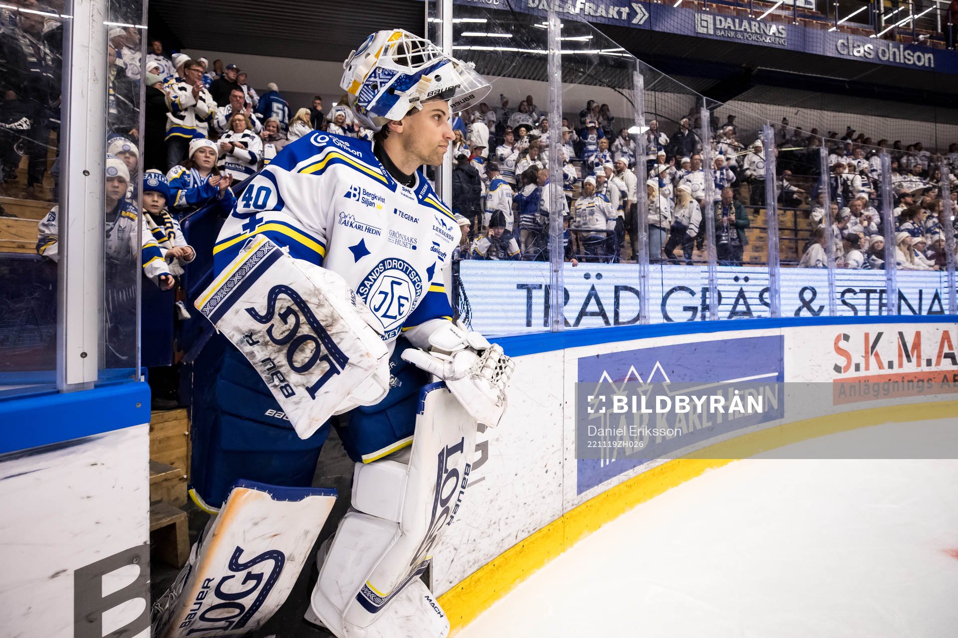 Leksands målvakt Mantas Armalis utsedd till matchens