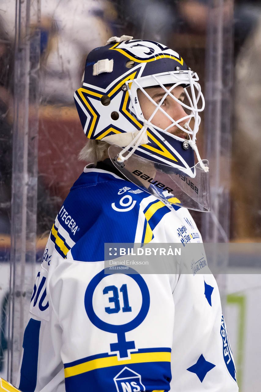 Leksands målvakt Kasimir Kaskisuo