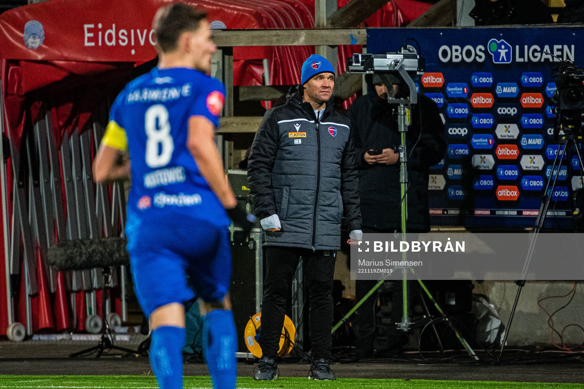 Hans Erik Ødegaard, head coach of Sandefjord