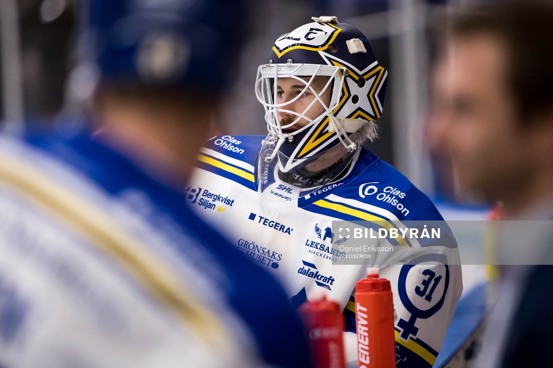 Leksands målvakt Kasimir Kaskisuo