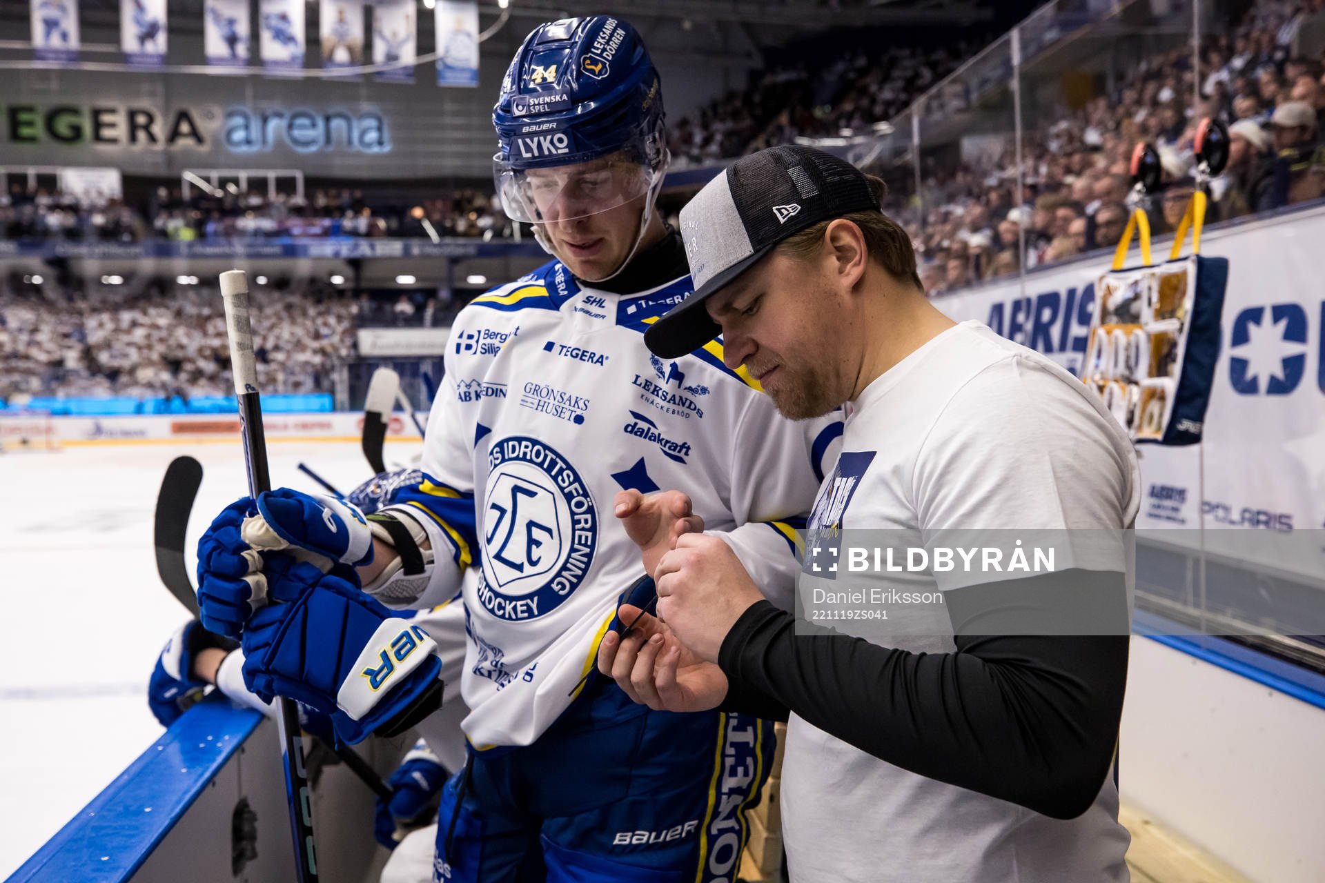 Leksands Carter Ashton och Leksands materialförvaltare