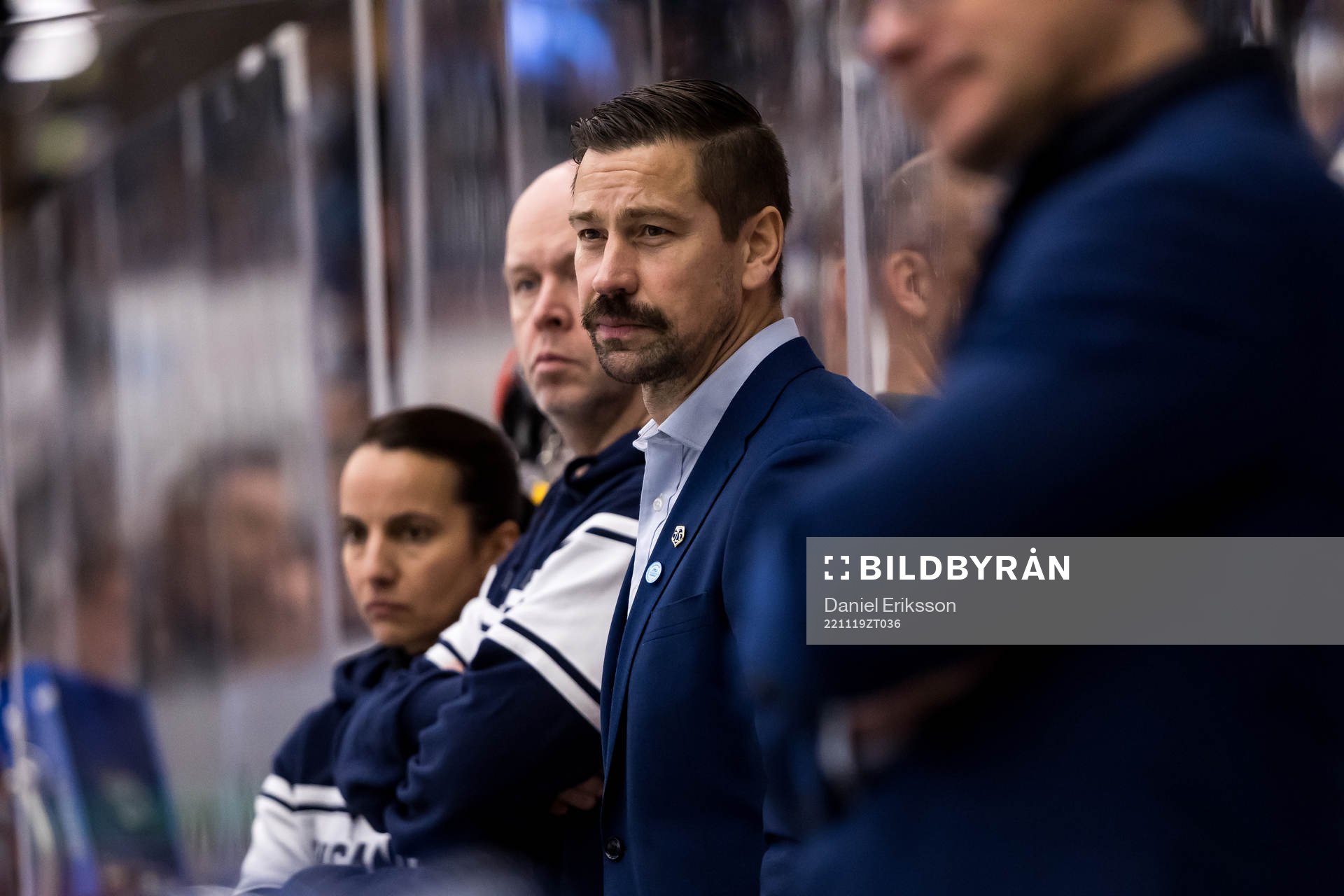 Leksands assisterande tränare Pär Styf