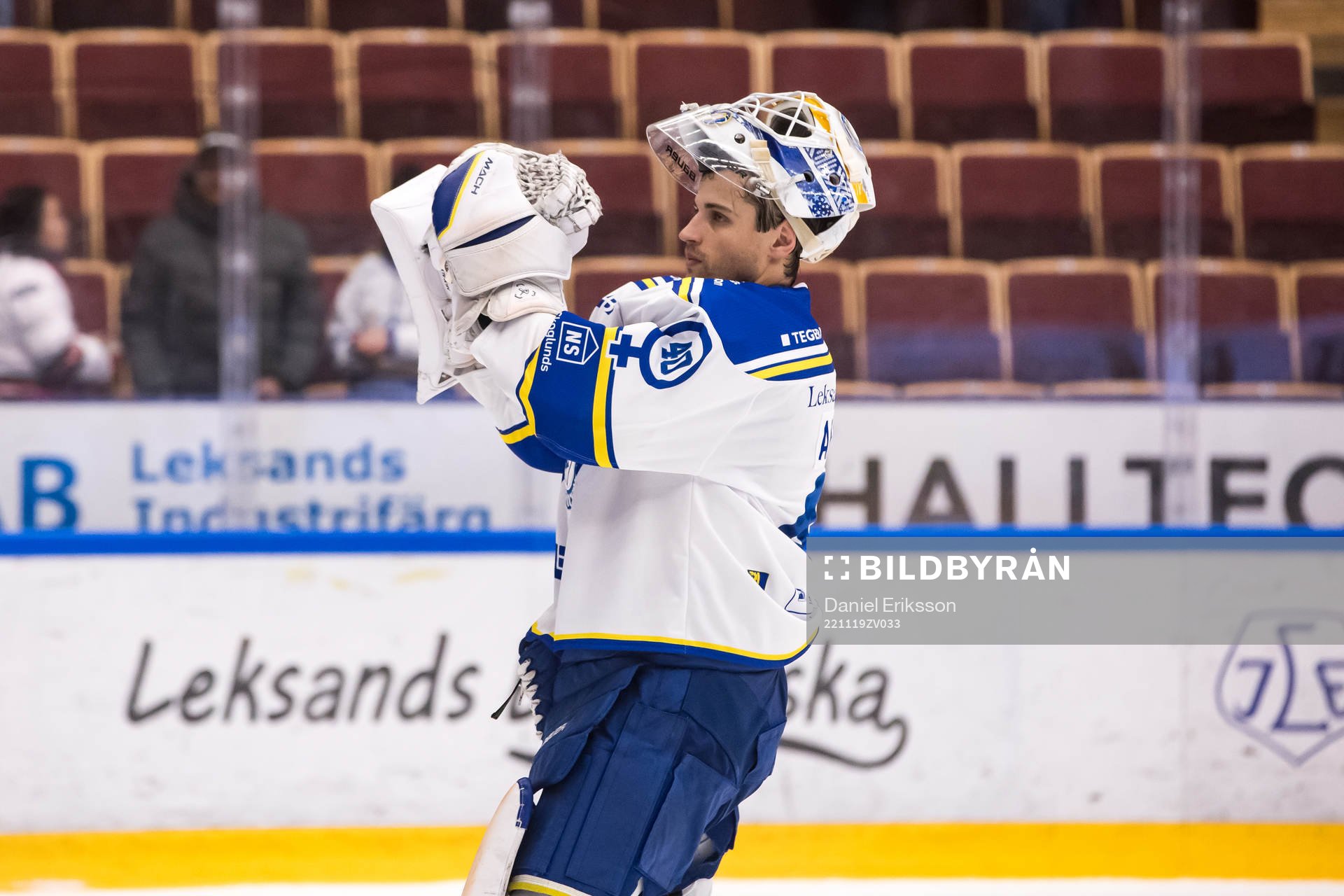 Leksands målvakt Mantas Armalis utsedd till matchens