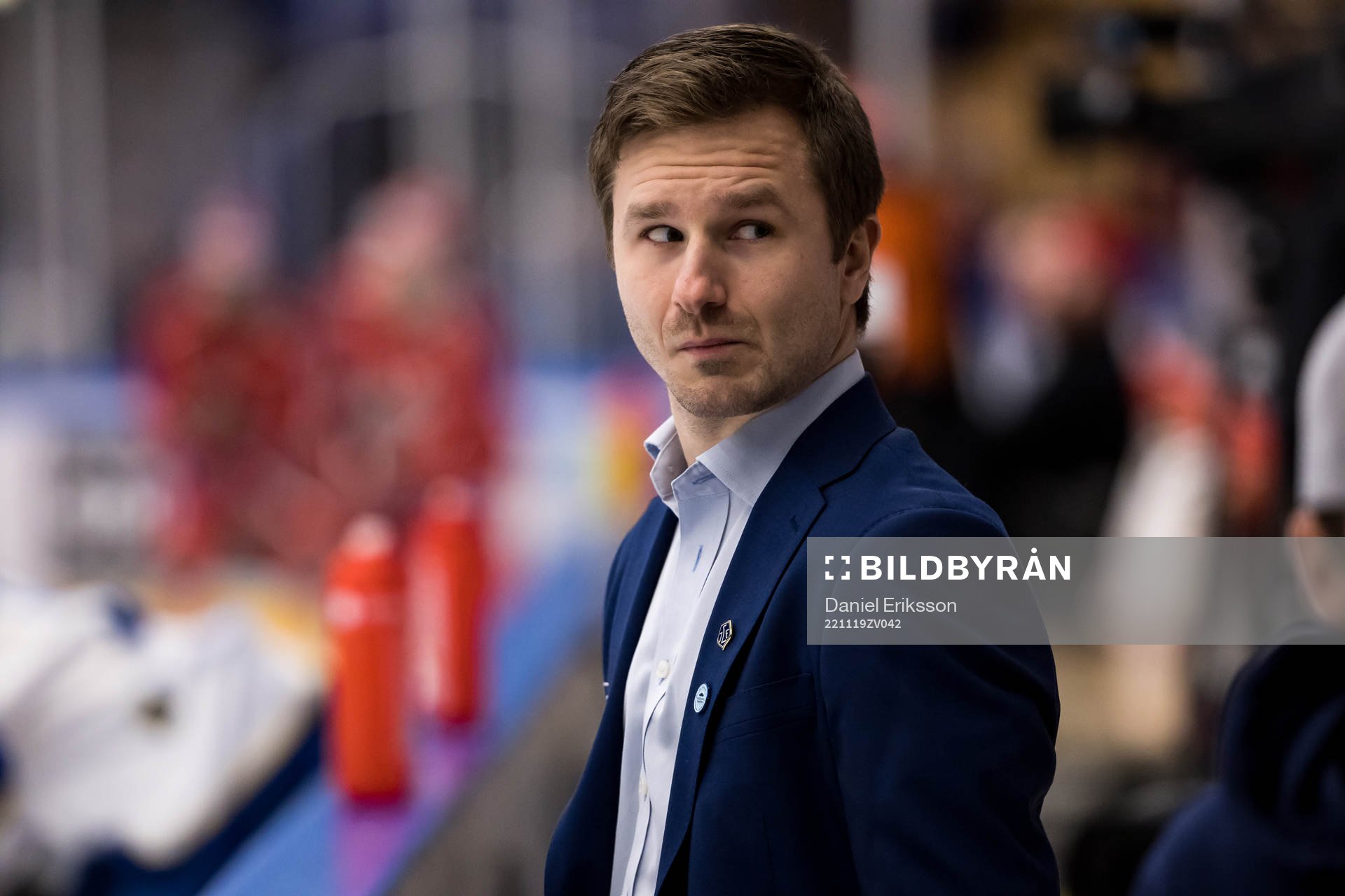 Leksands målvaktstränare Alexander Millner