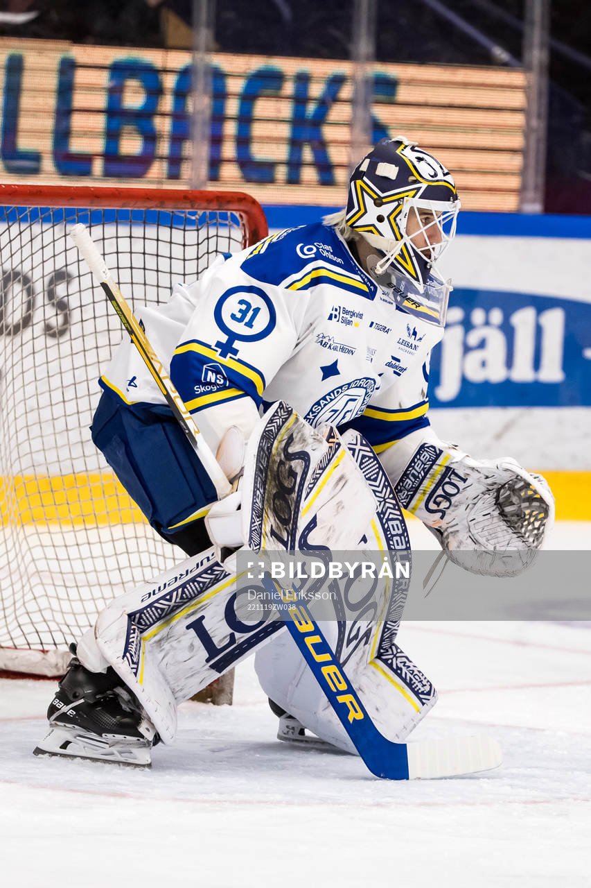 Leksands målvakt Kasimir Kaskisuo