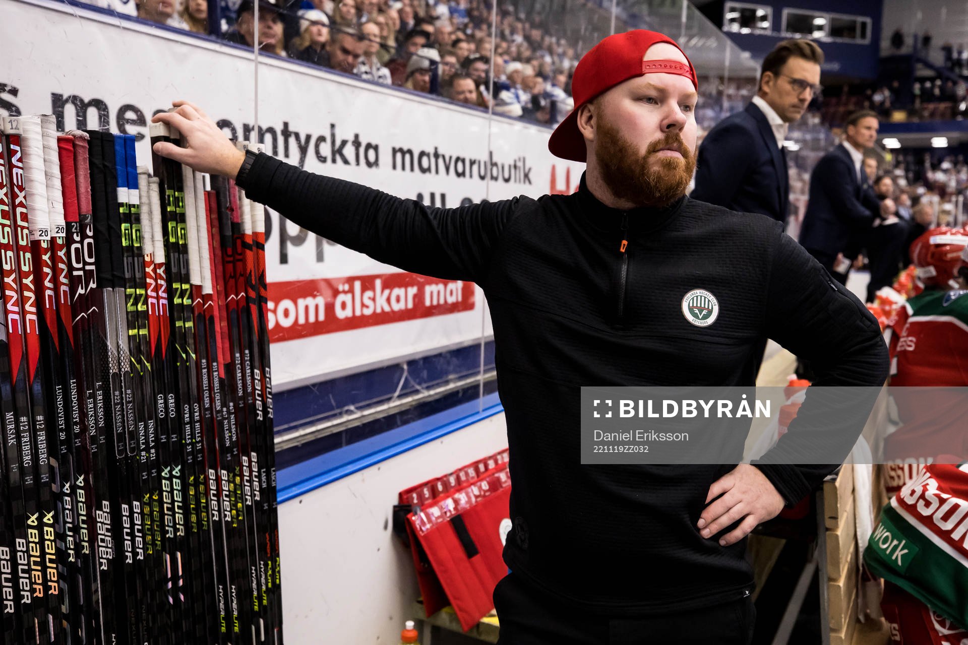 Frölundas materialförvaltare Anders Fagerström