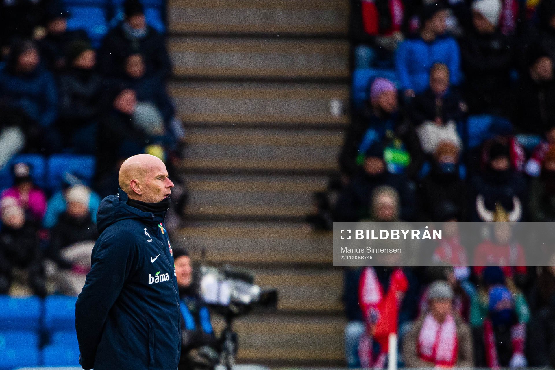 Ståle Solbakken, head coach of Norway
