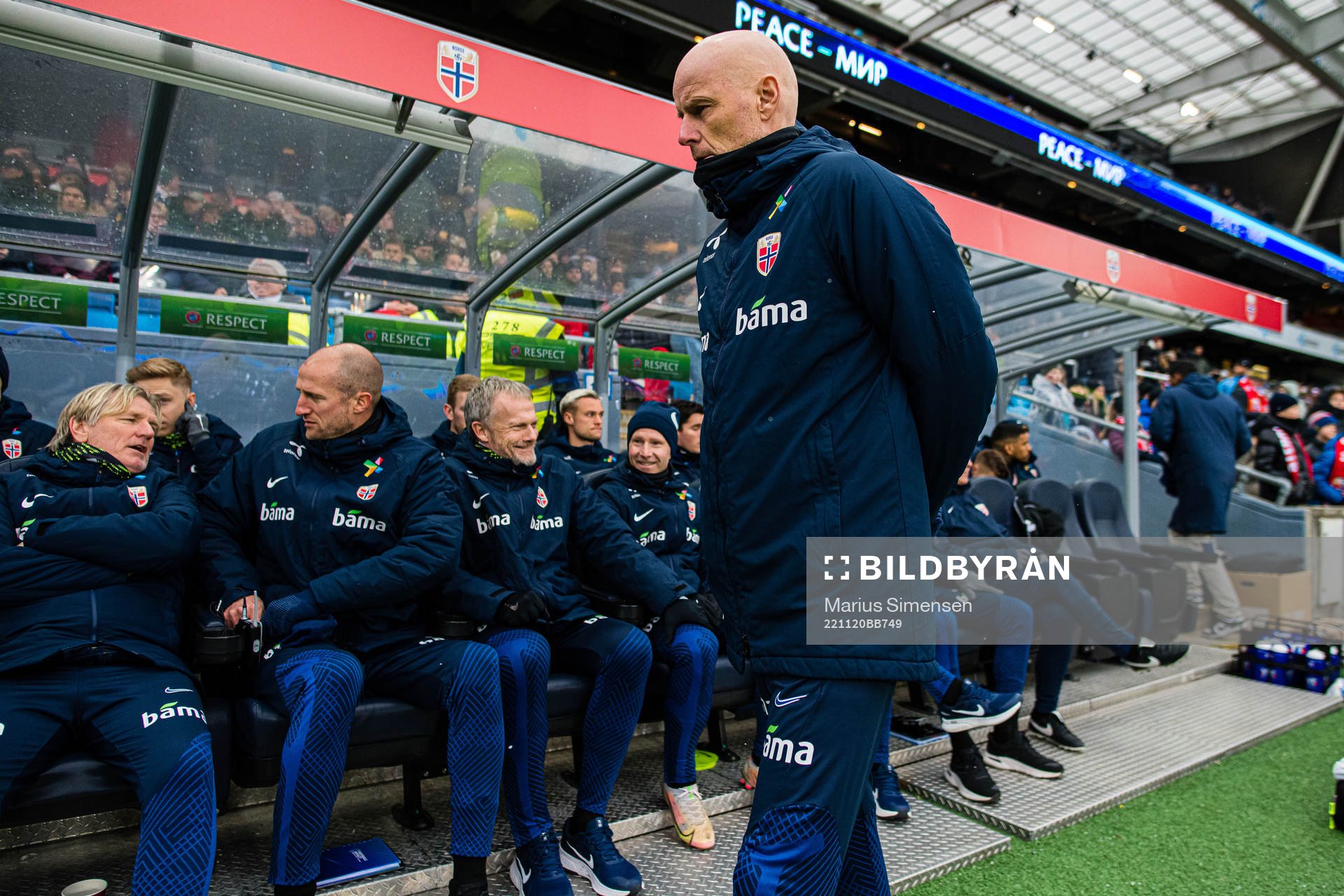 Ståle Solbakken, head coach of Norway