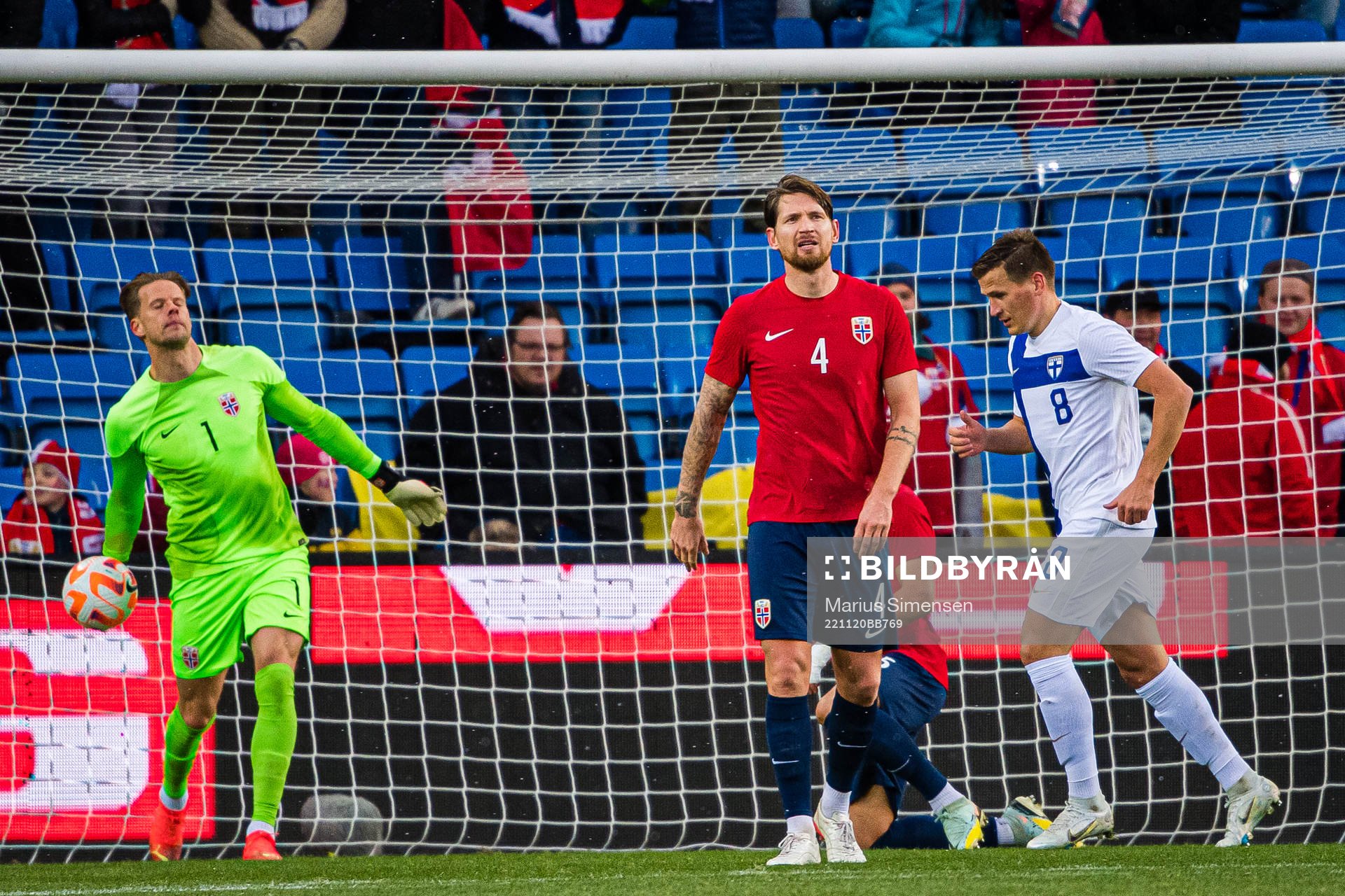 Ørjan Håskjold Nyland and Stefan Strandberg of Norway