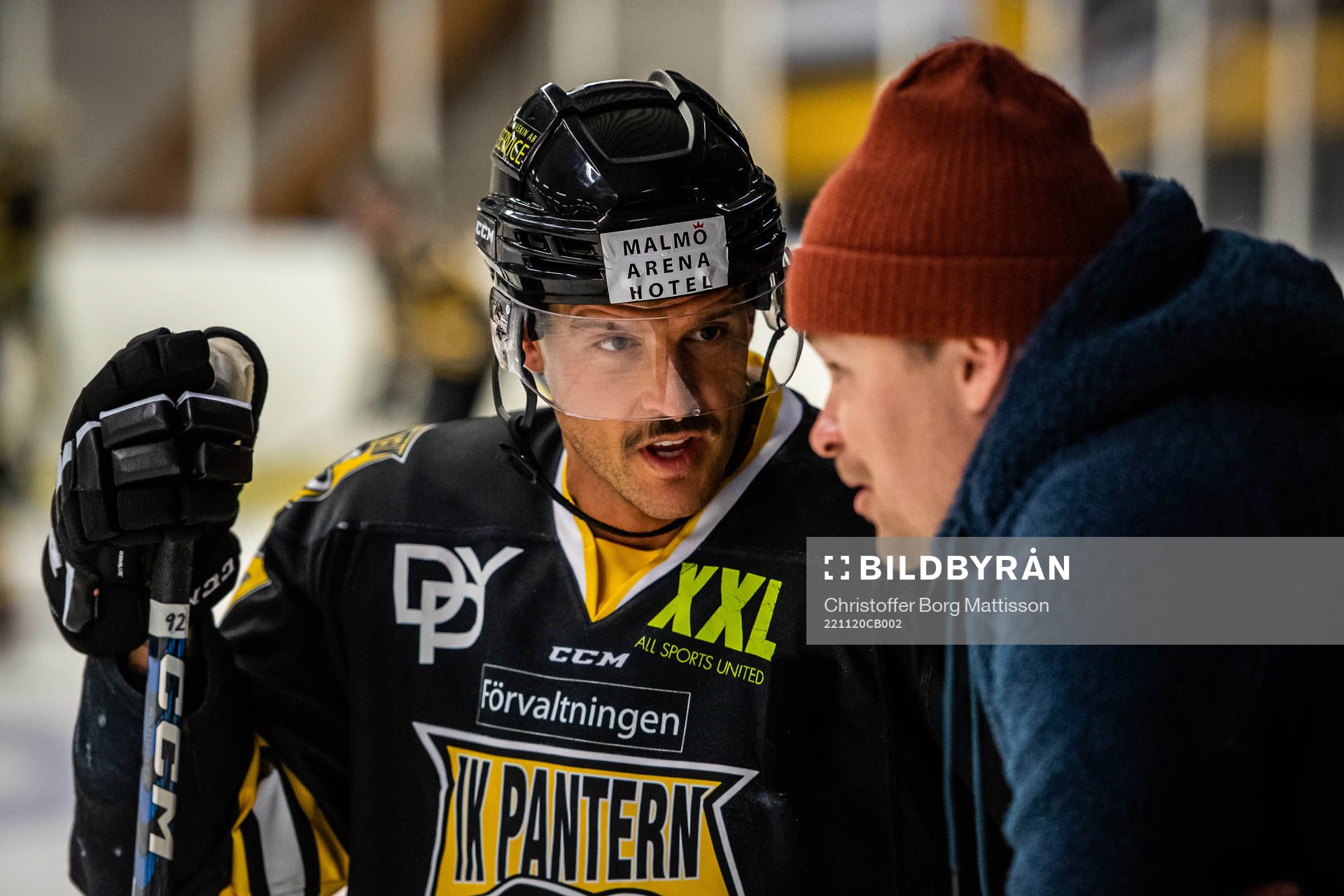 Panterns Sebastian Molldén och Nicklas Jadeland