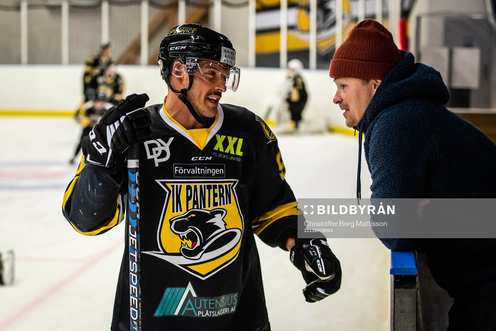 Panterns Sebastian Molldén och Nicklas Jadeland
