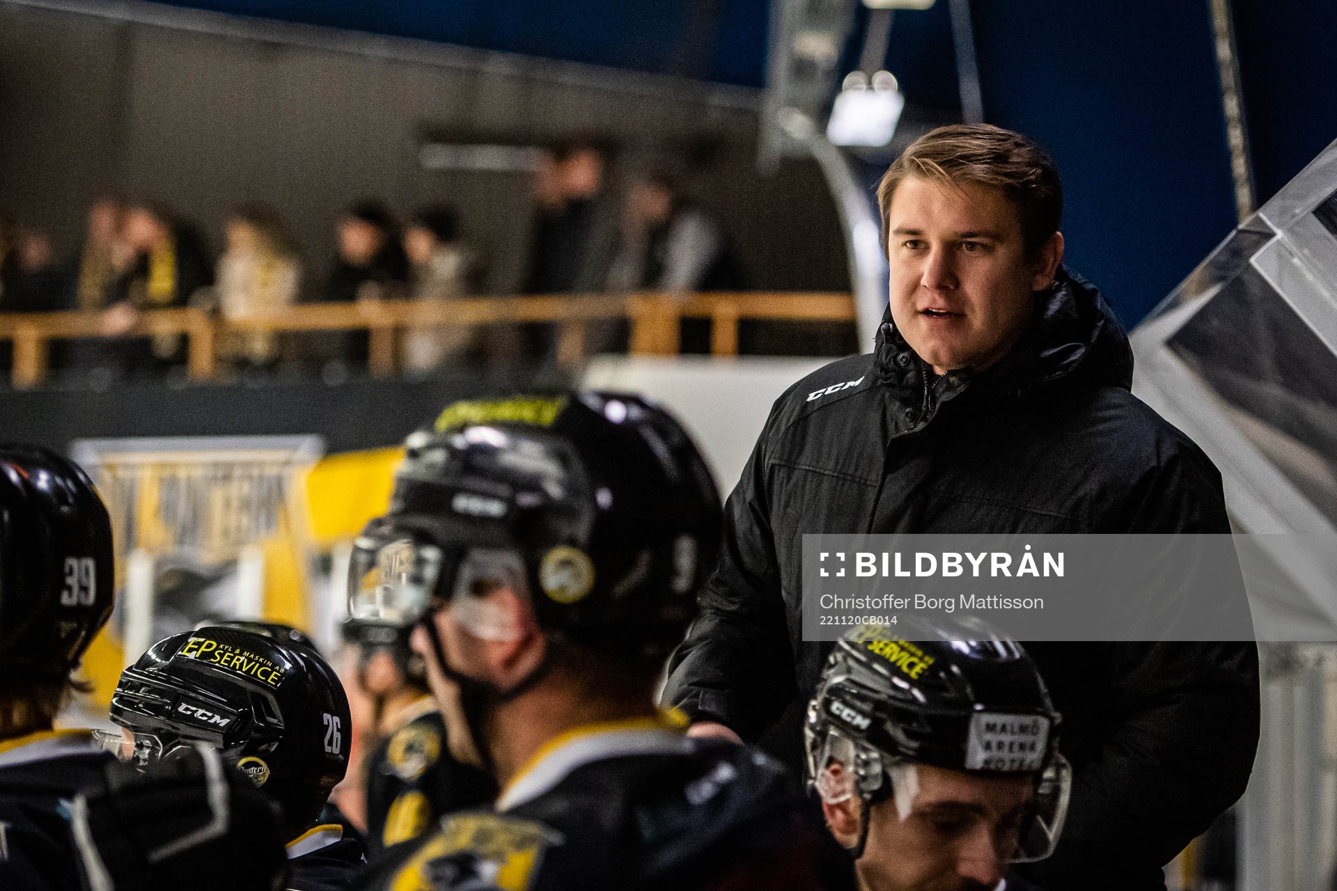 Panterns tränare Emil Carnestad