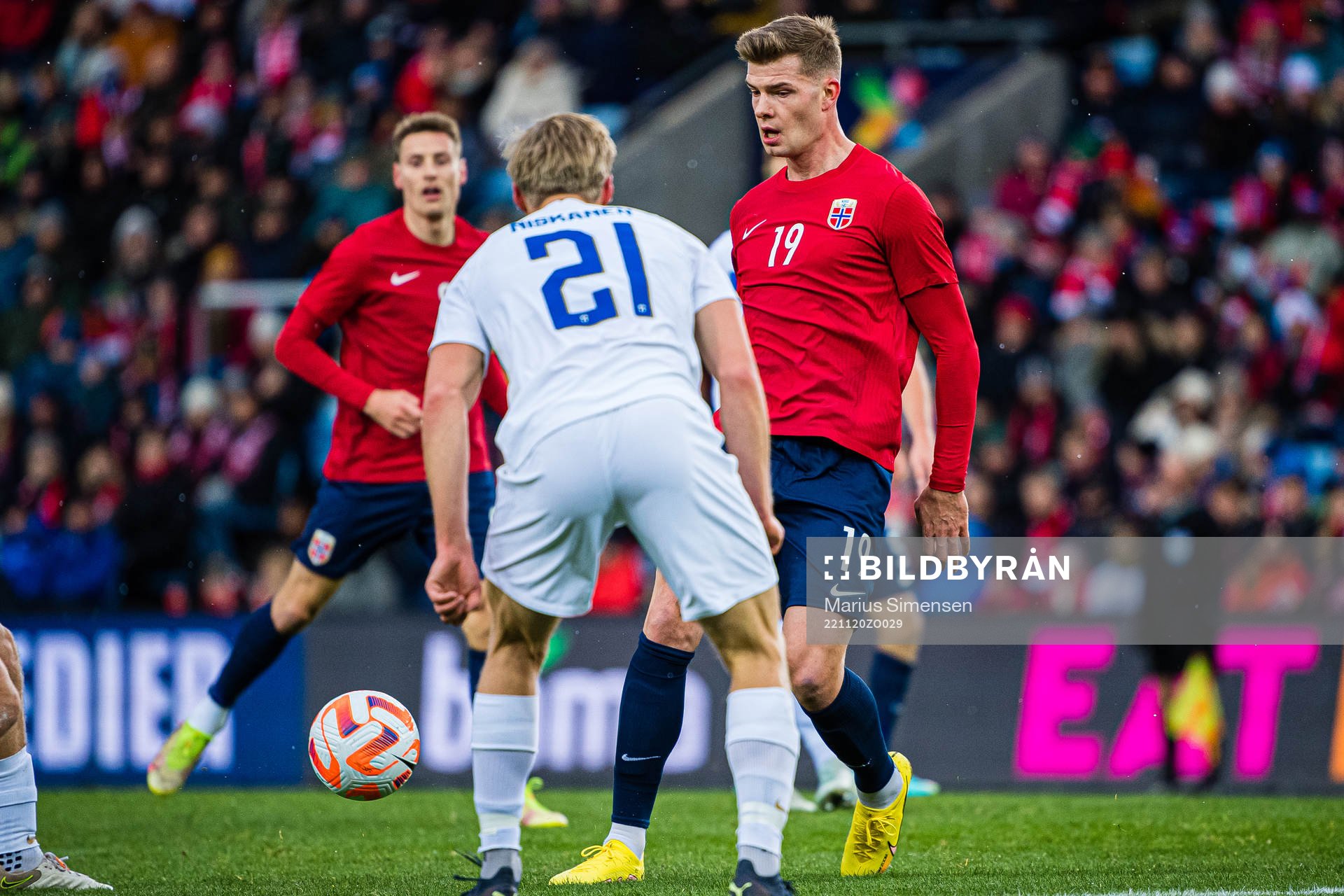 Alexander Sørloth of Norway