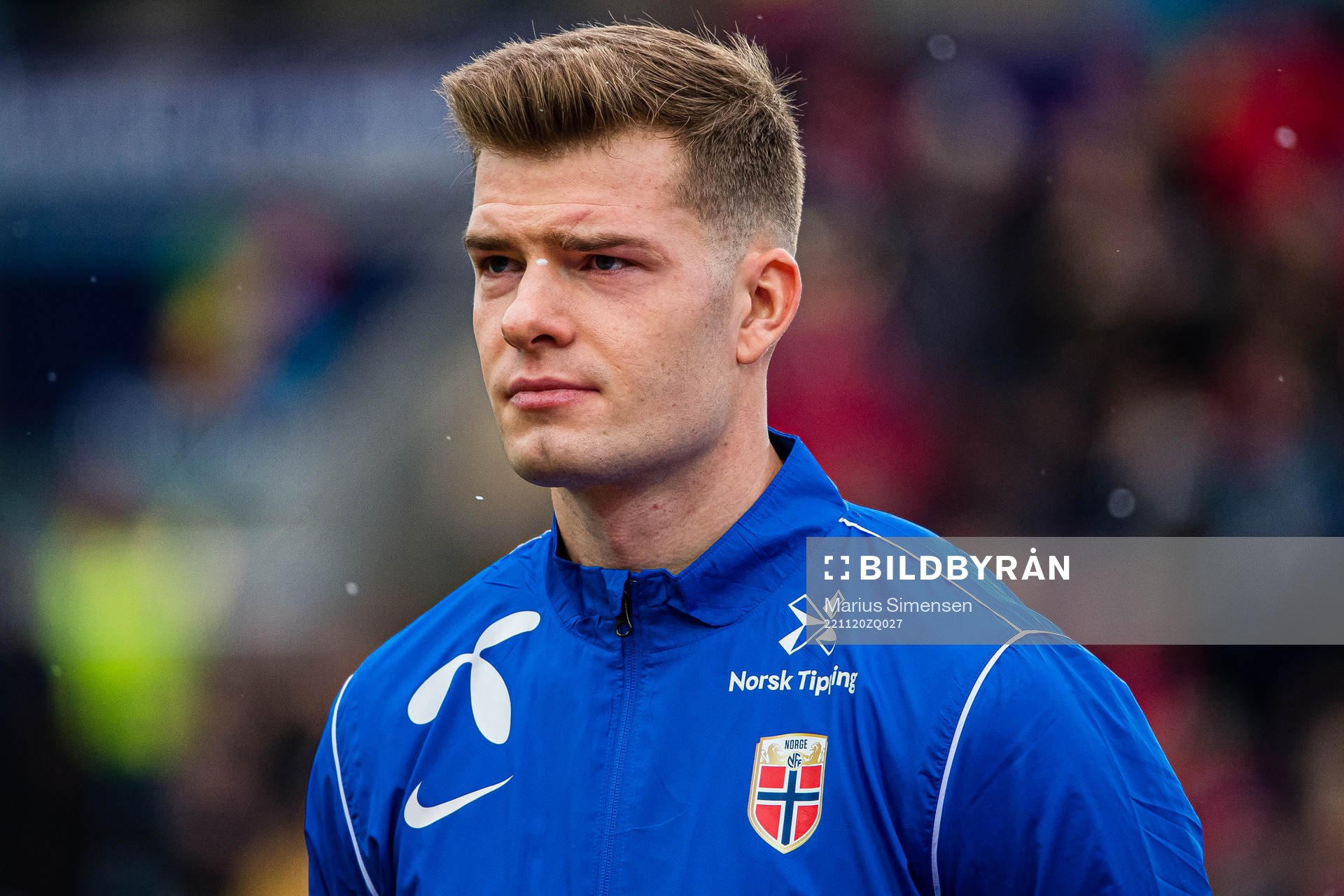 Alexander Sørloth of Norway