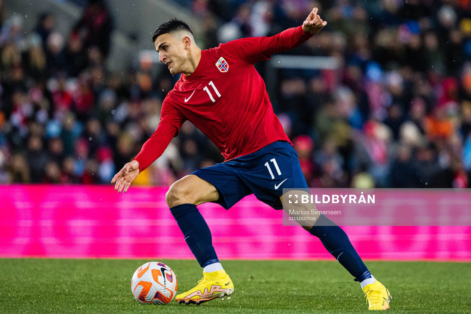Mohamed Elyounoussi of Norway