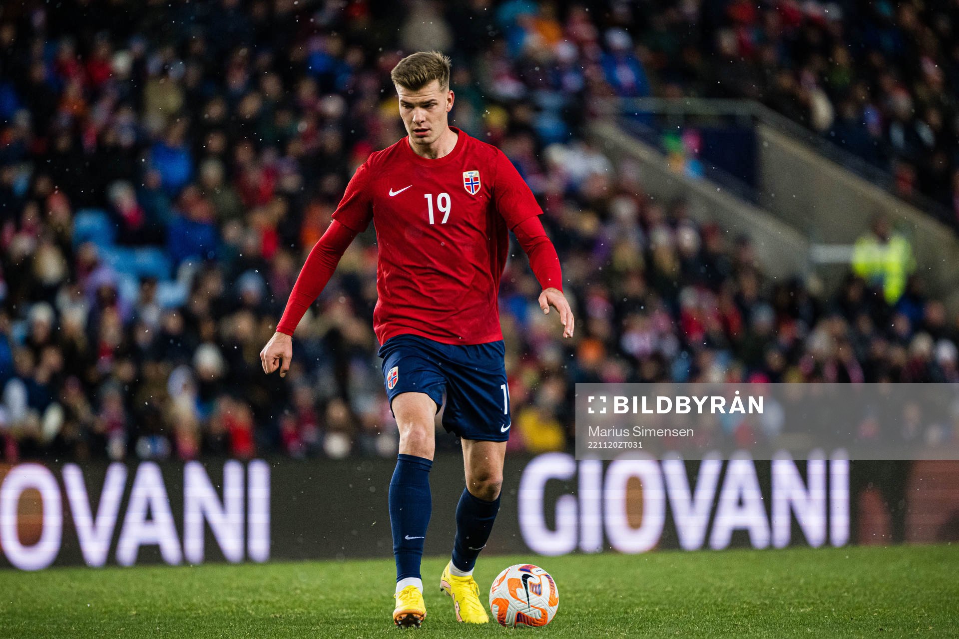 Alexander Sørloth of Norway