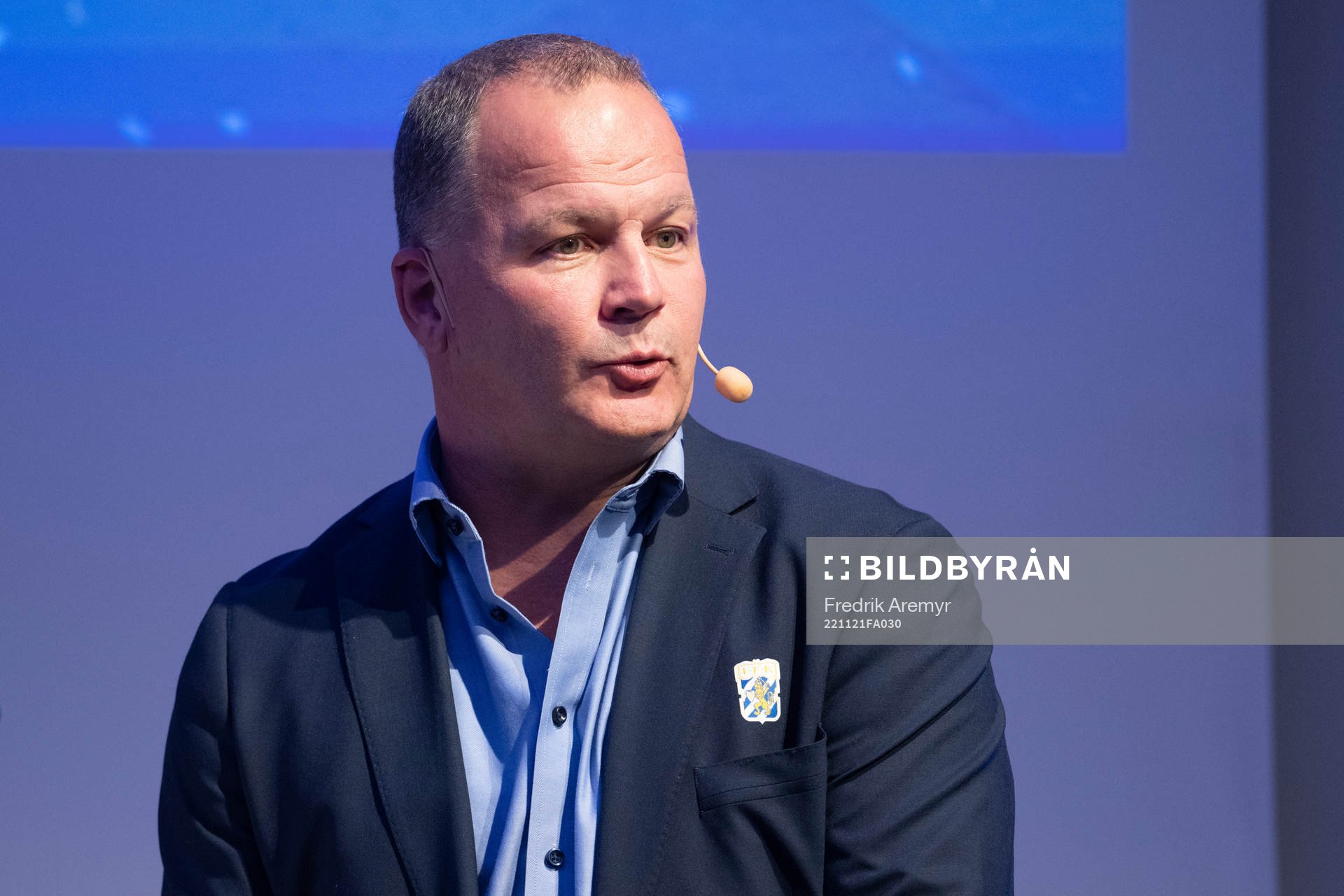 IFK Göteborgs speaker Mikael Johansson
