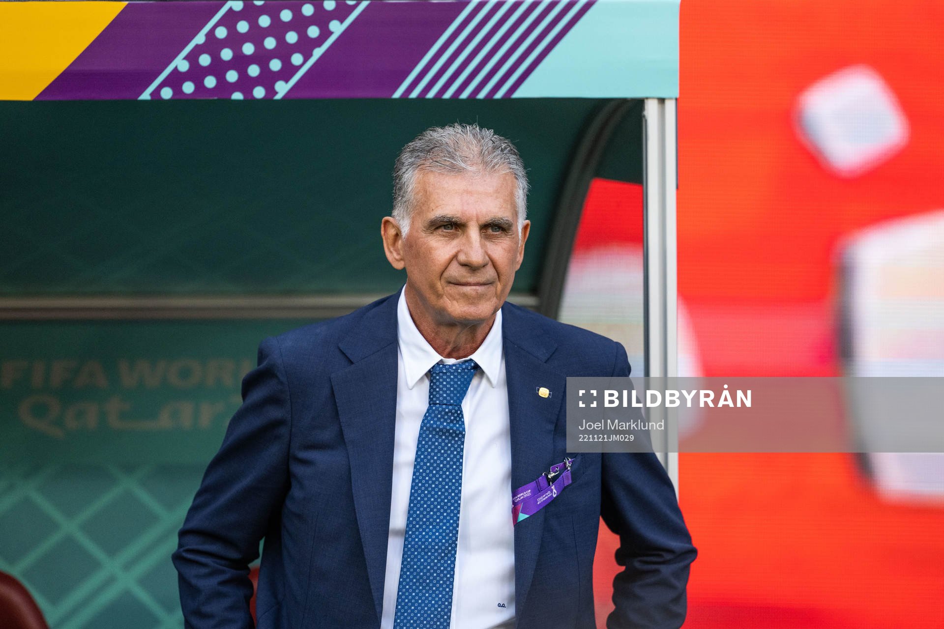 Head coach Carlos Queiroz of Iran