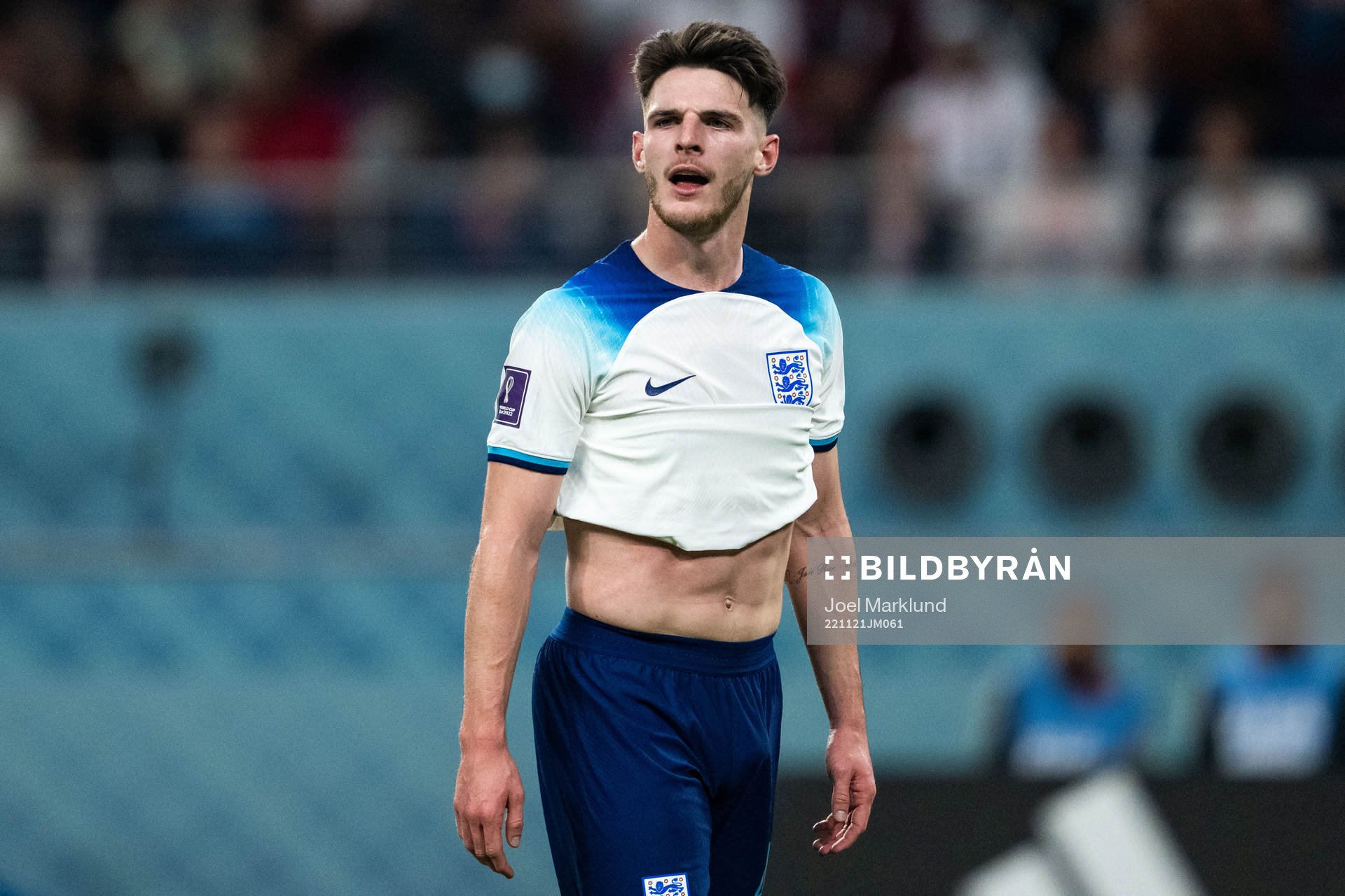 Declan Rice of England