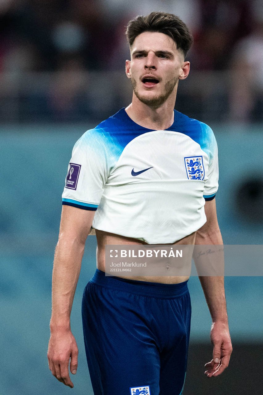 Declan Rice of England