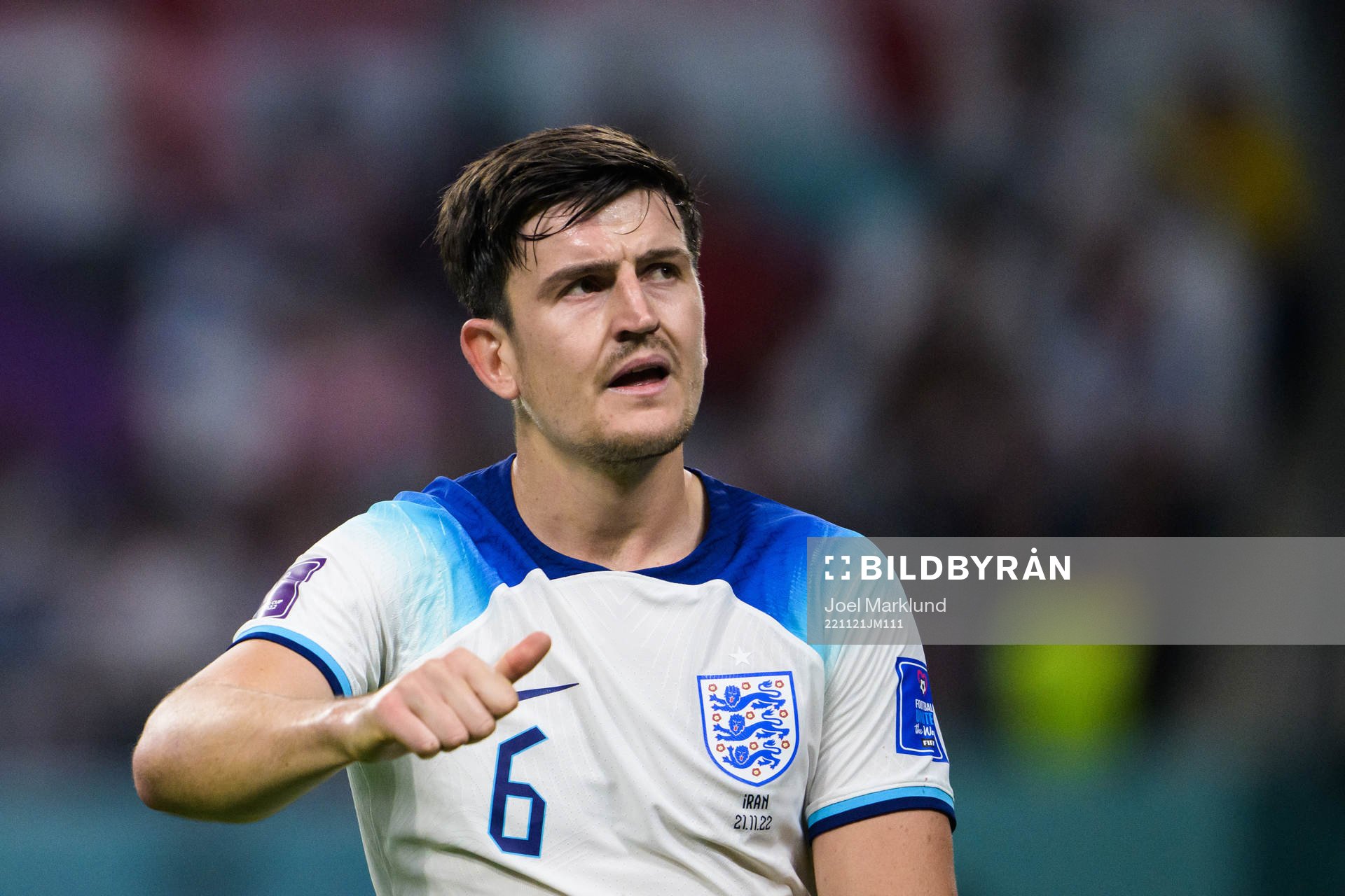 Harry Maguire of England