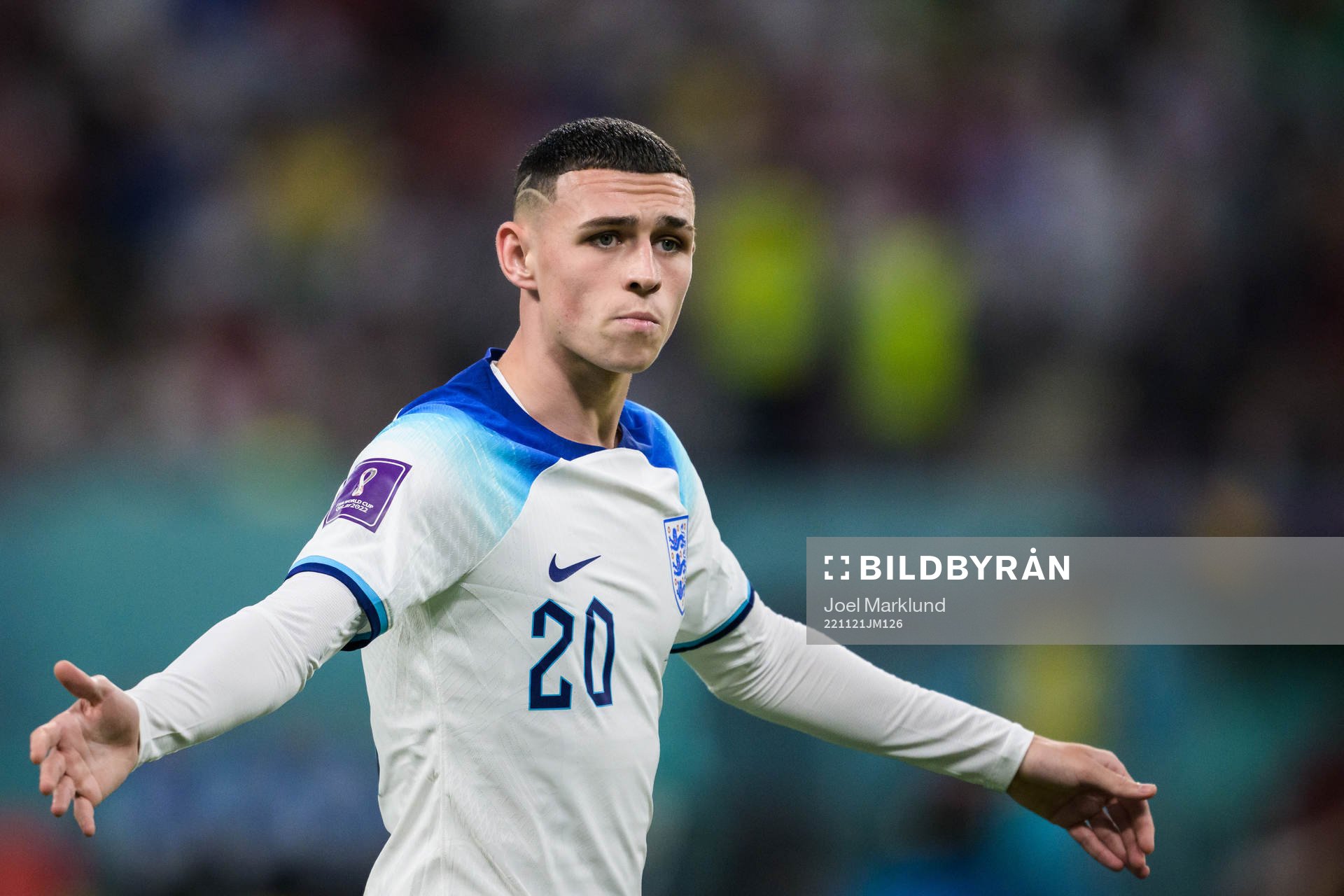 Phil Foden of England