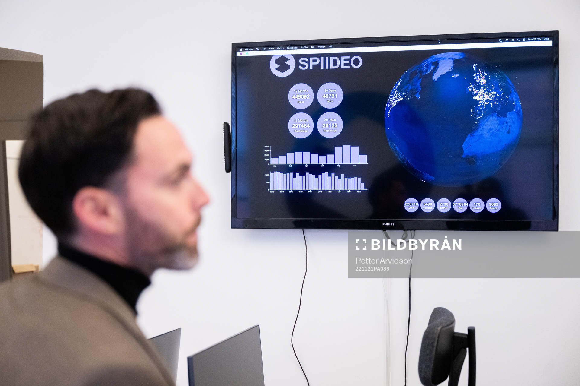 Alexander Malmström, data- och videoanalytiker