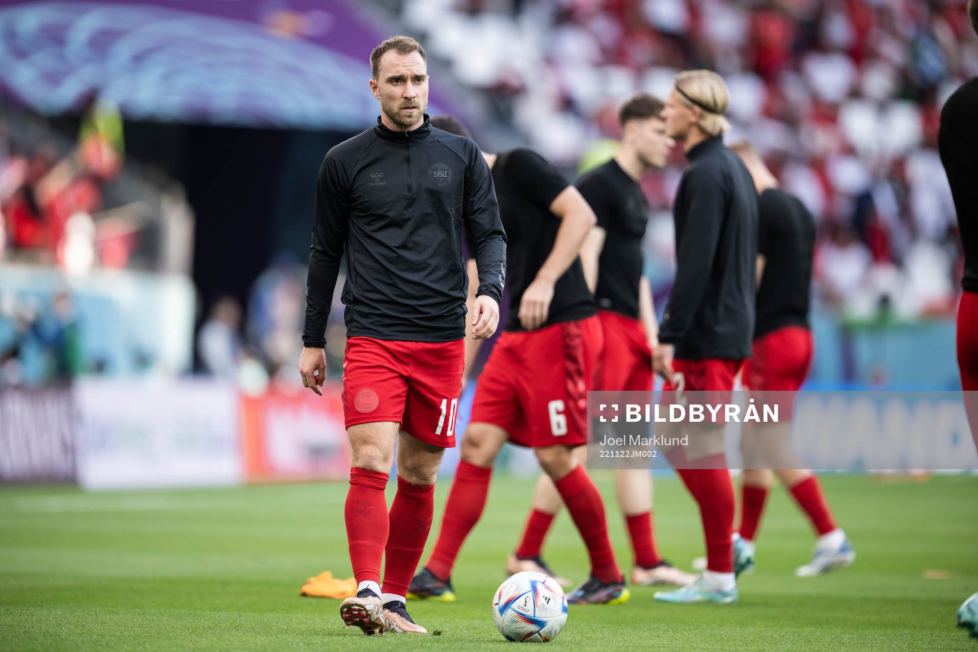 Christian Eriksen of Denmark