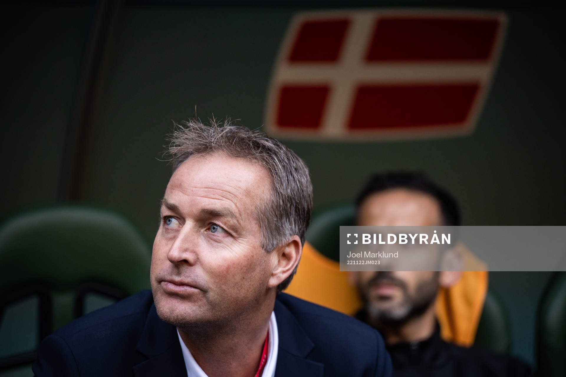 head coach Kasper Hjulmand of Denmark