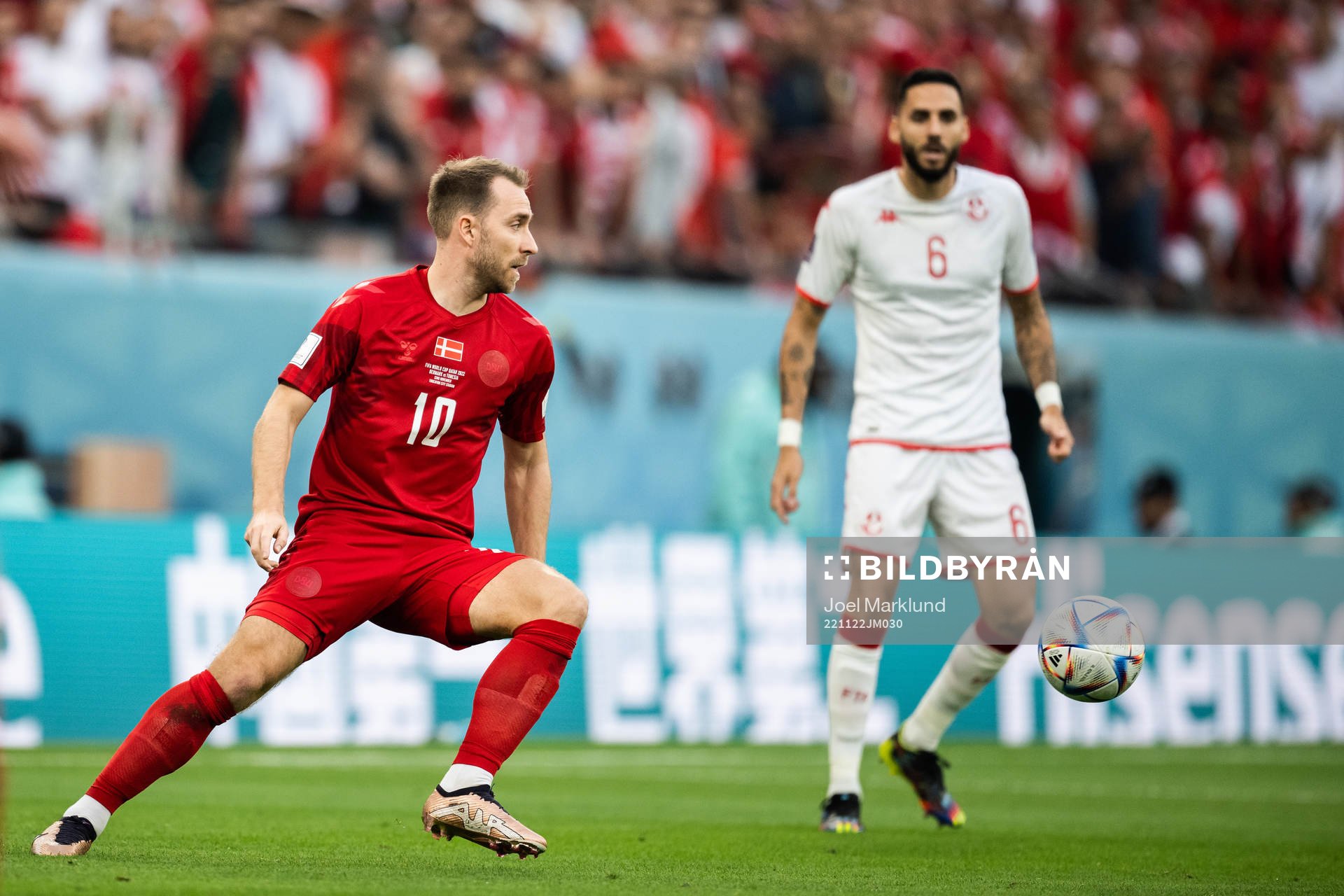 Christian Eriksen of Denmark