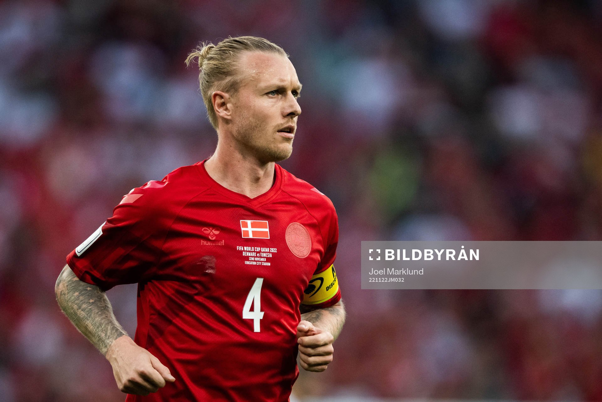 Simon Kjær of Denmark
