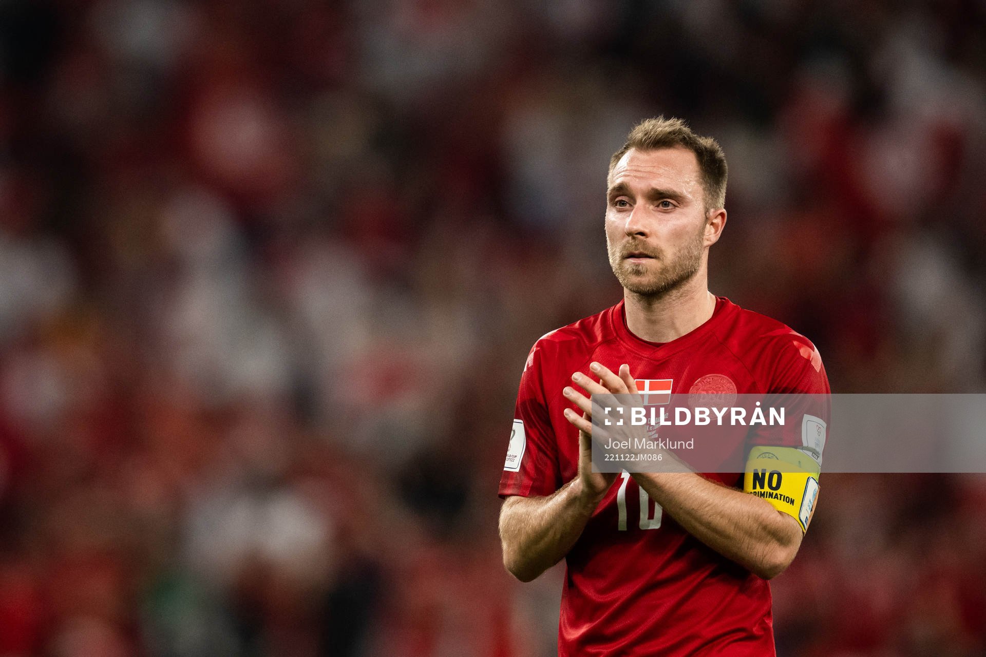 Christian Eriksen of Denmark