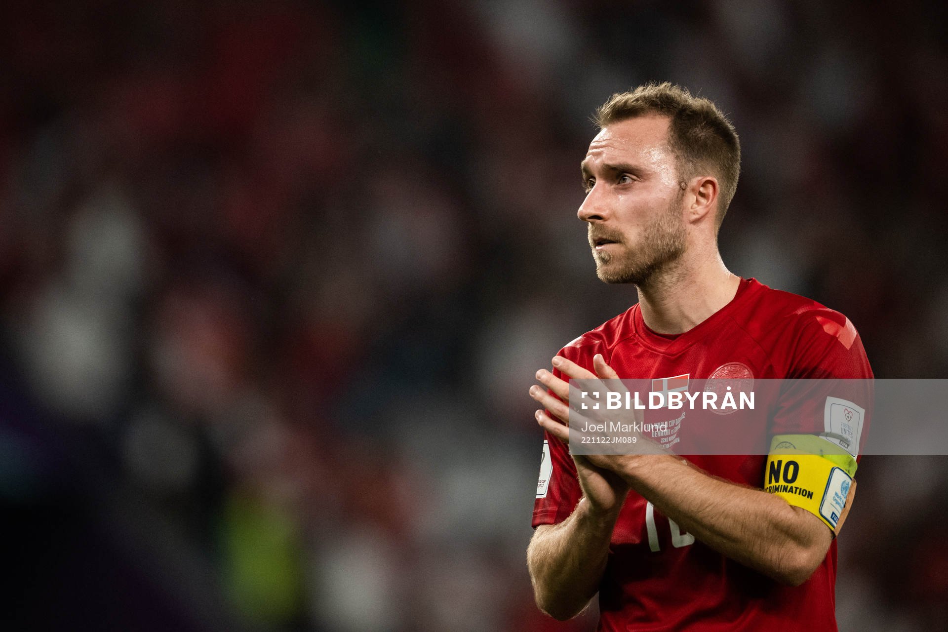 Christian Eriksen of Denmark