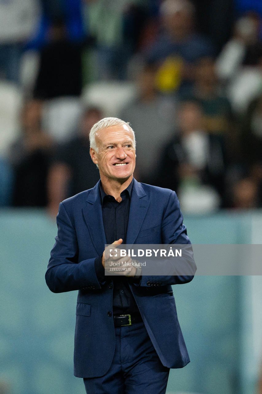 Head coach Didier Deschamps of France