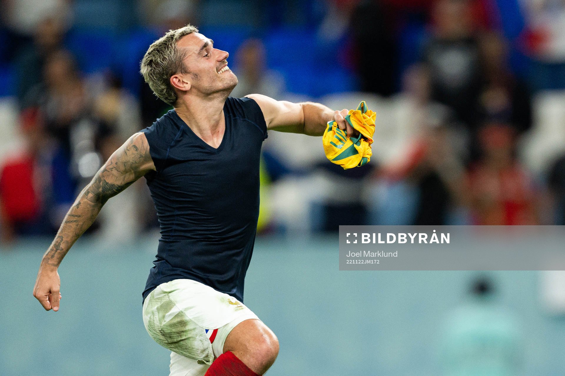 Antoine Griezmann of France celebrates