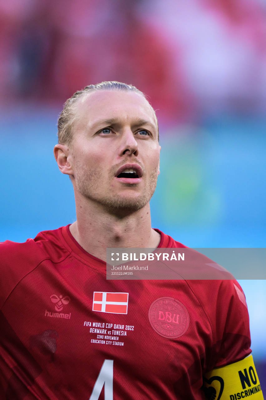 Simon Kjær of Denmark