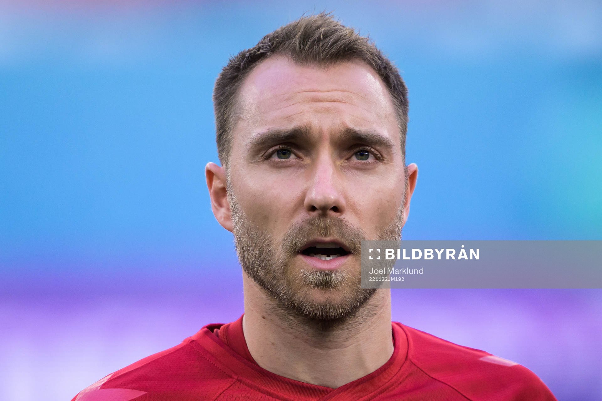 Christian Eriksen of Denmark
