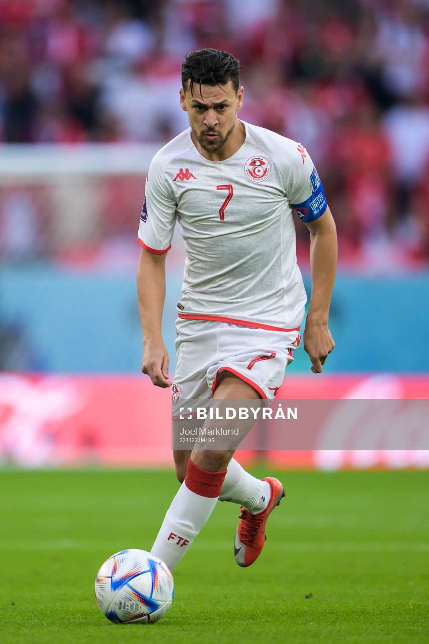 Youssef Msakni of Tunisia