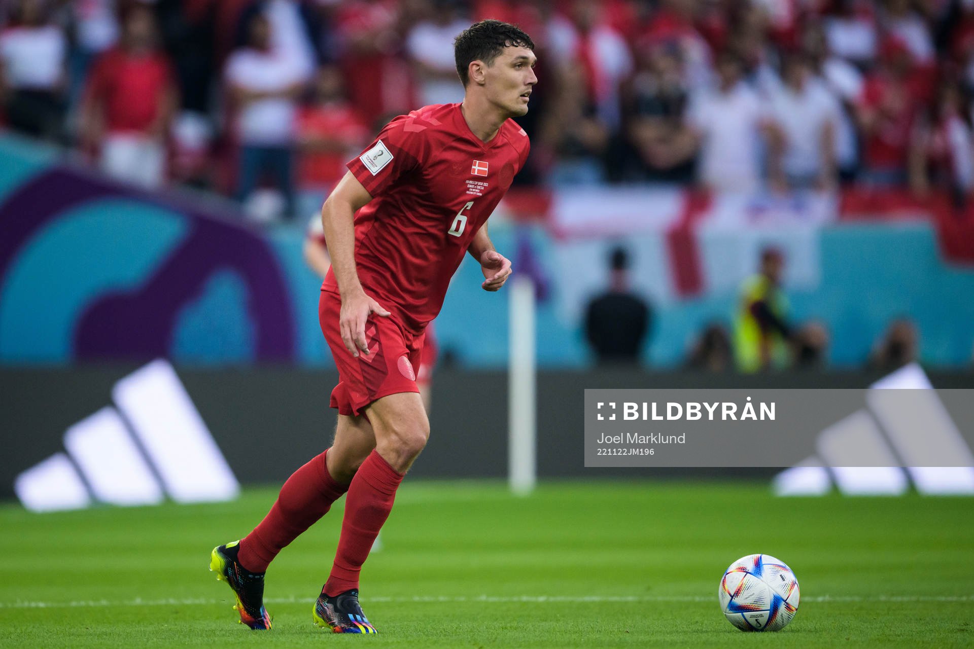 Andreas Christensen of Denmark