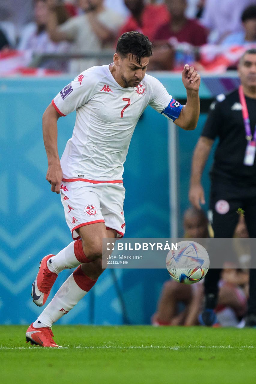 Youssef Msakni of Tunisia