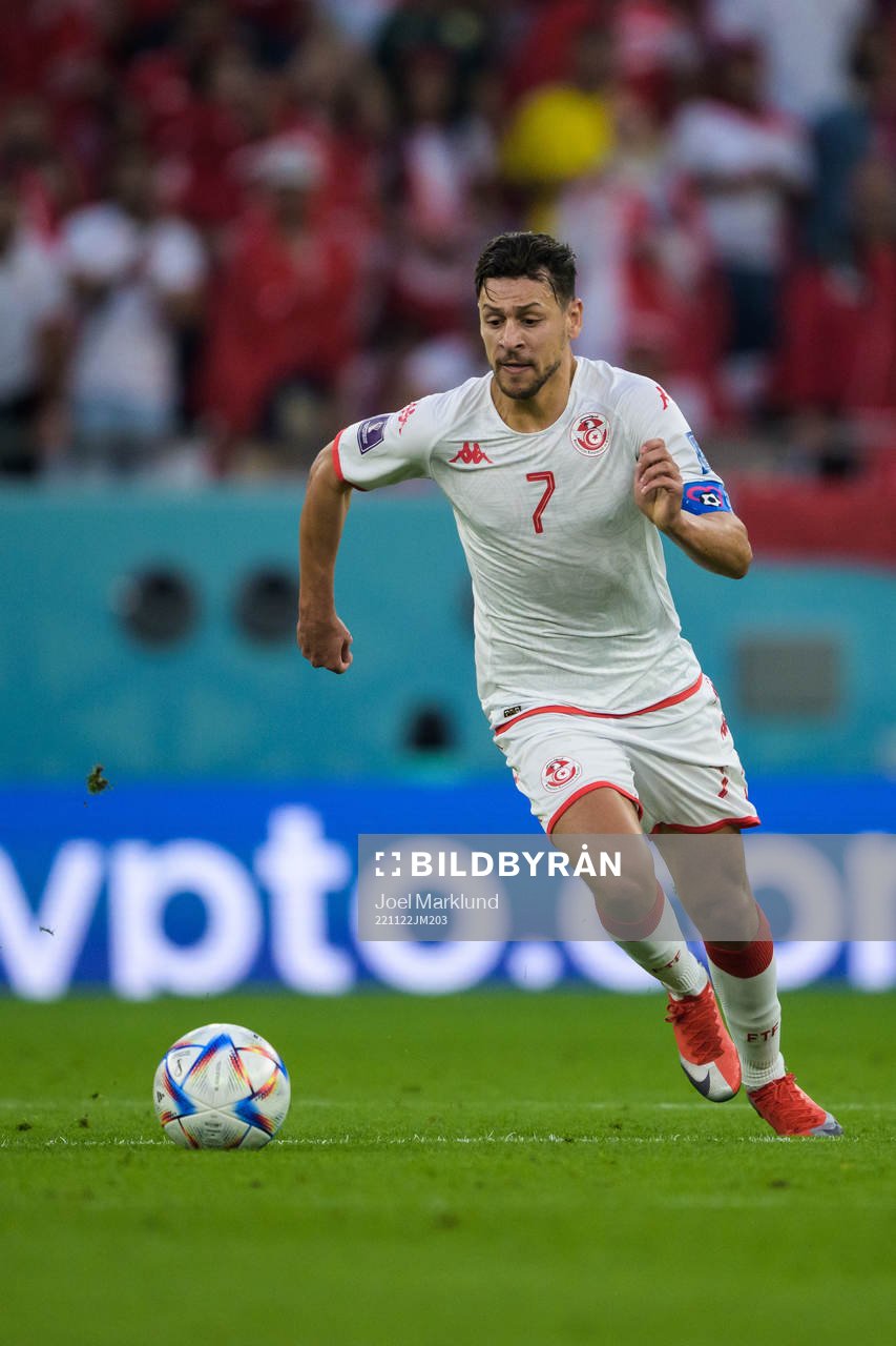Youssef Msakni of Tunisia