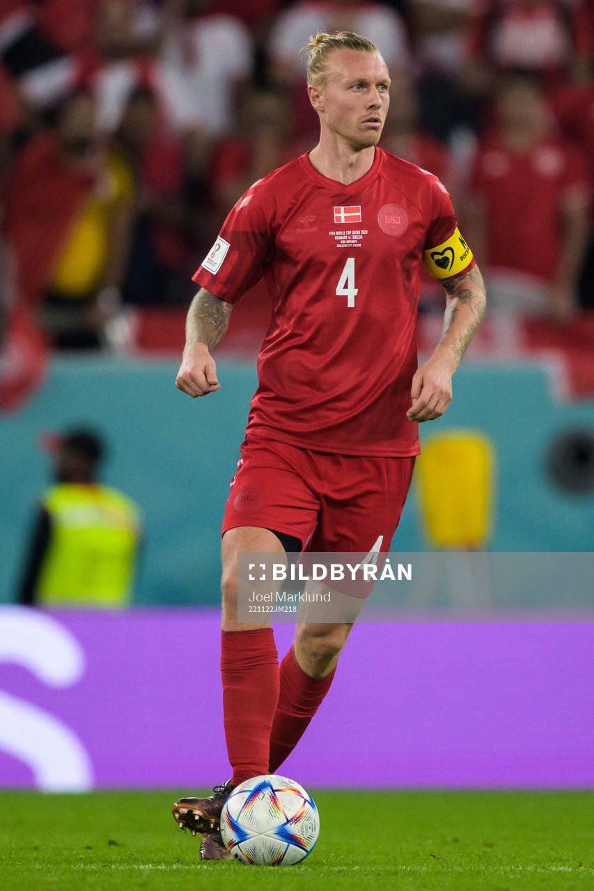 Simon Kjær of Denmark