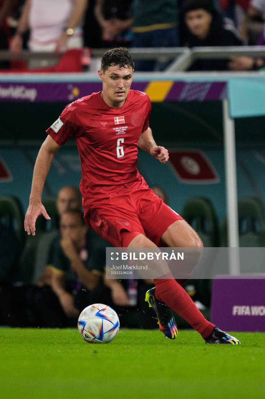 Andreas Christensen of Denmark