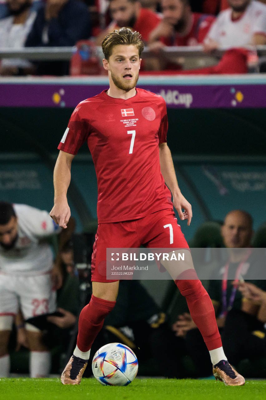 Mathias Jensen of Denmark