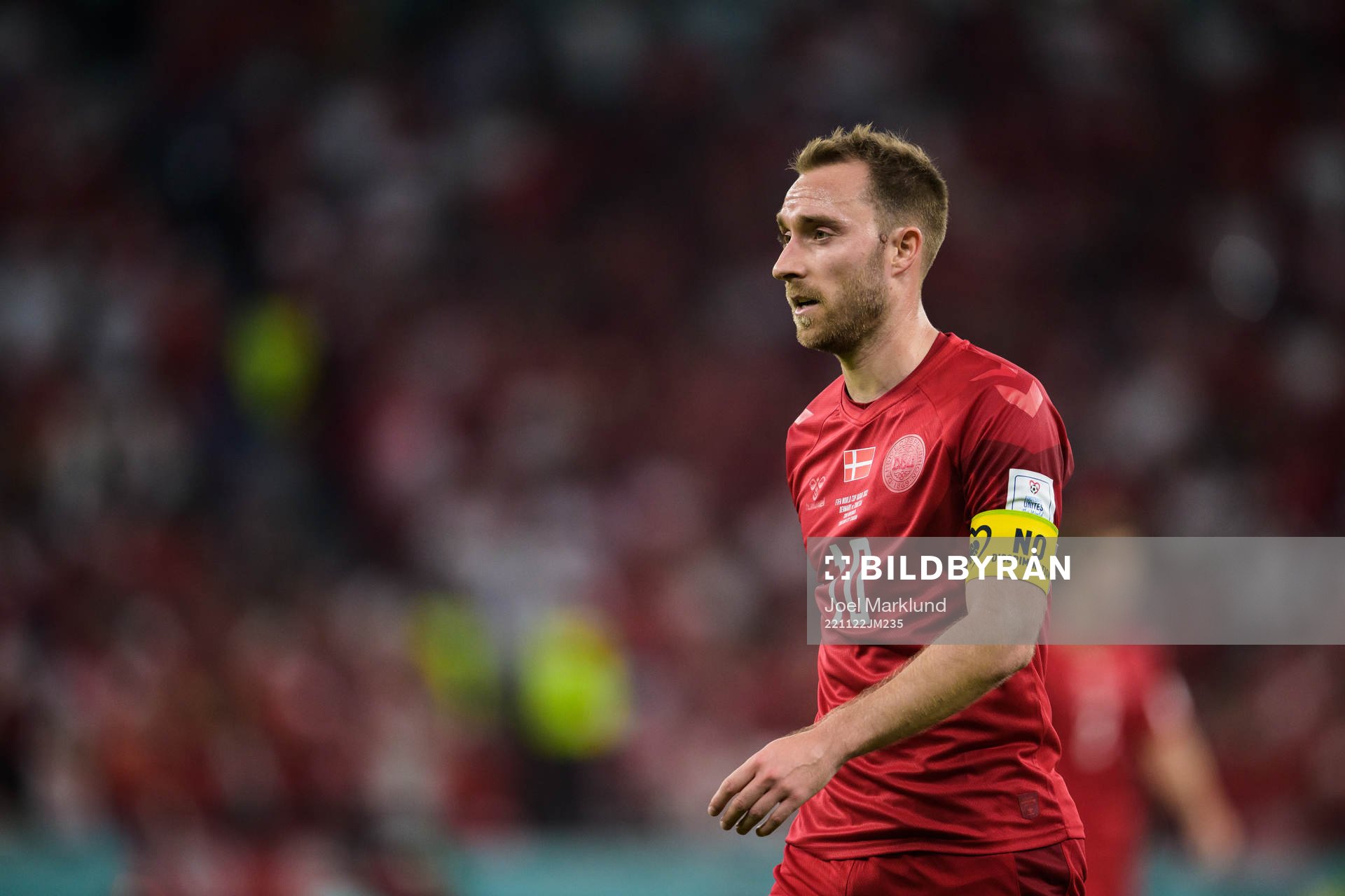 Christian Eriksen of Denmark